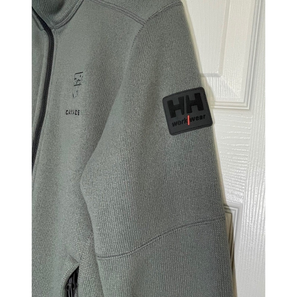 Helly Hansen Workwear Polartec Women's Fleece Jacket‎ XS Gray Full Zip Cascade - Picture 10 of 16
